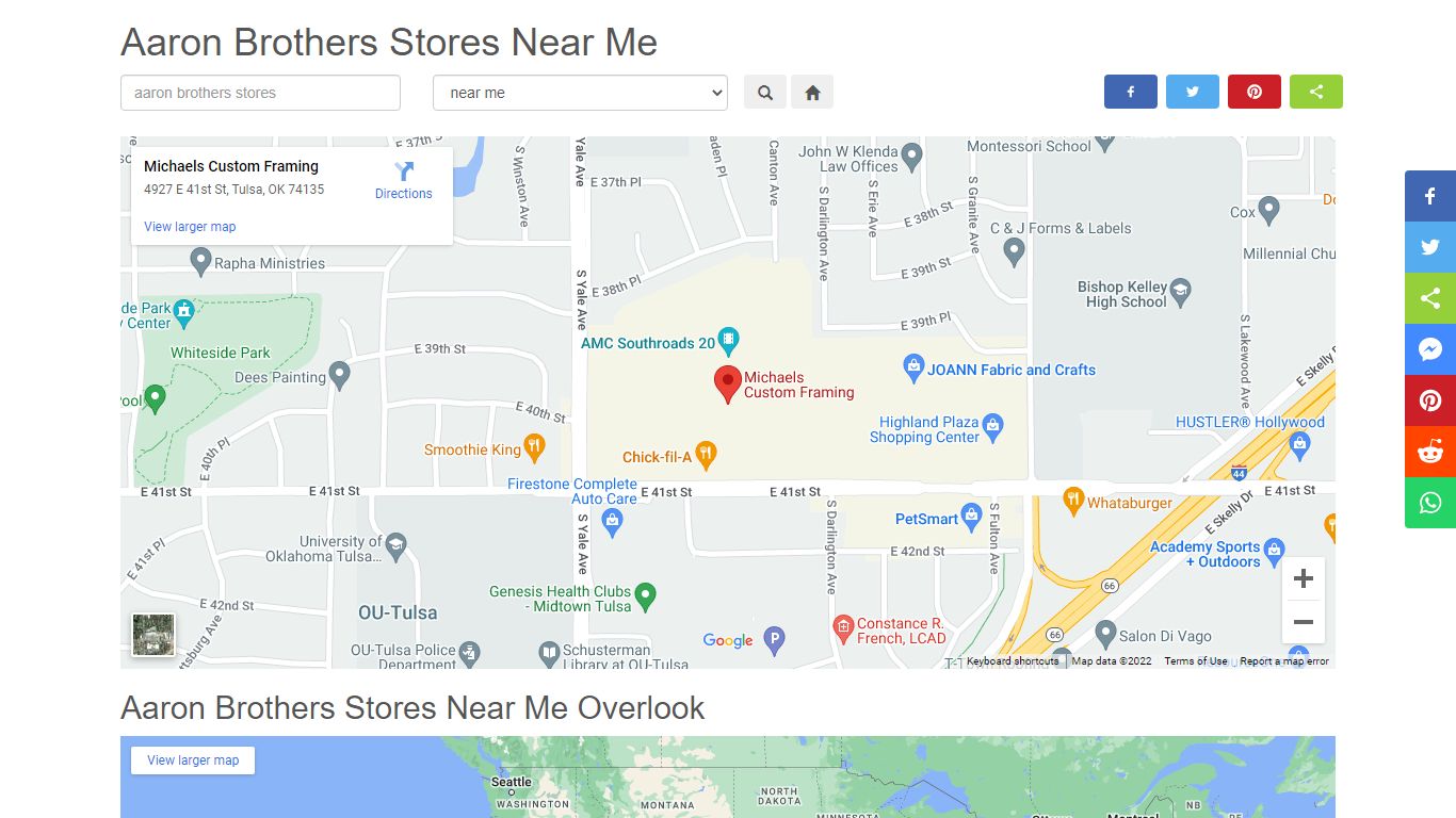 Aaron Brothers Stores Near Me